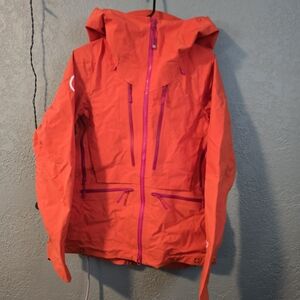 Backcountry Vibrant Orange Ski Jacket - Womens